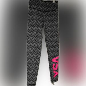 Victoria’s Secret Extreme Sport VSX Knockout leggings Sz M Athletics Sporty Y2K